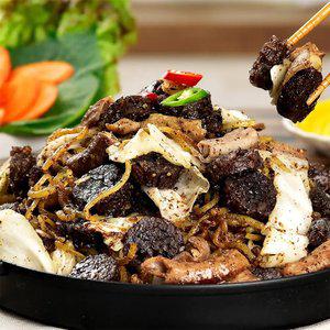 신림동 또순이 백순대-양념순대곱창볶음 풀구성