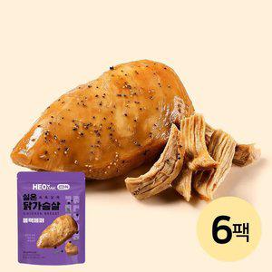 [허닭] 촉촉 실온 닭가슴살 블랙페퍼 6팩