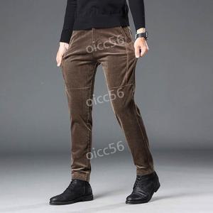 남자골덴바지 겨울기모 남성 코듀로이팬츠 스판 순면 연베이지 골댄