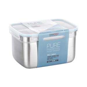 스텐락 국산 스텐밀폐용기 스텐김치통 퓨어 핸디 3호 7.4L