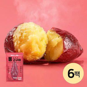 [허닭] 허닭ON 실온 달콤한 통 고구마 6팩