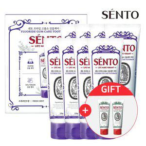 프.라임 잇몸케어 고.불소치약 프레쉬.민트향 120g 8개 +구취케어2개