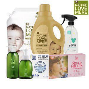 네이쳐러브메레 아기 세탁세제 유연제 세정제 얼룩제거제 베스트 모음전