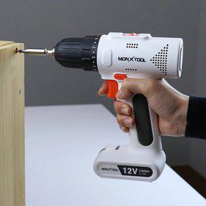 몬스툴 12V 충전 전동드릴 드라이버 세트 + 12종 공구세트