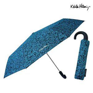 키스해링 8K 커브드 핸들 3단완전자동우산