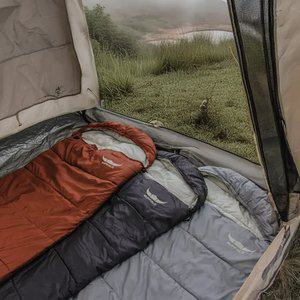 버팔로 캠핑 이불 침낭 사계절 차박 담요대용 더블가능 더비침낭