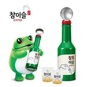 [하이트 진로]참이슬 오리지널 숟가락 마이크 블루투스 마이크 스피커 / 황금잔 2개 포