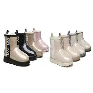 에버어그 25FW 신상 클리어 코티드 방수 어그 부츠 레인부츠