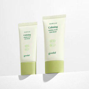 구달 맑은 어성초 진정 무기자차 선크림 본품+미니 (50ml+25ml)