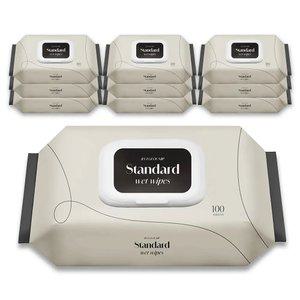 대용량 아기물티슈 즐거운집 스탠다드 100매 10팩 가성비 유아 저자극 순한