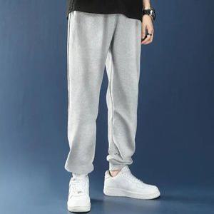 겨울 방한용 남성 따뜻한 보온 융털 기모 베이직 심플 조거 팬츠 남자 트레이닝 바지