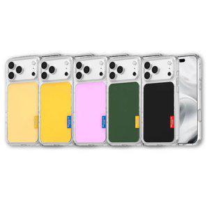 크리스탈 컬러 케이스 갤럭시 S25 S24 S23 S22 S21 플립 7 6 5 4  아이폰 17 16 15 14
