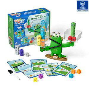 넘버블록스 블록지 양팔저울