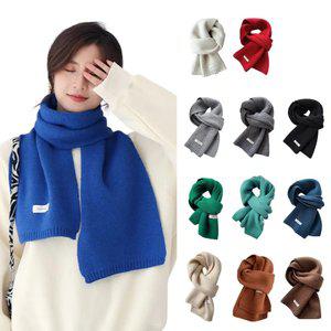 [누적판매 3만장] 남여공용 니트 머플러 11컬러
