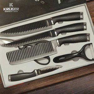 독일 크루거칼 스텐인리스 6종 주방칼 3P+주방가위 1P+과도 1P+감자칼 1P 선물 세트