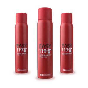 이지119 플러스 화재 소화기 3개 신제품 차량용 가정용 주방용 캠핑용