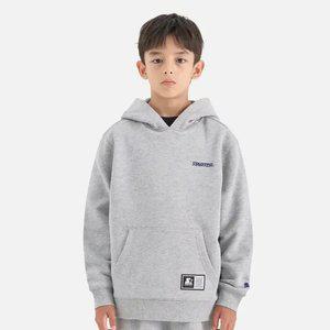 [스타터 블랙라벨 키즈]백 그래픽 후드 (멜란지 그레이) ST253IHD05_MLG