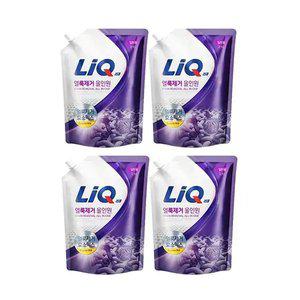 리큐 얼룩제거 올인원, 일반 리필, 2.1L, 4개