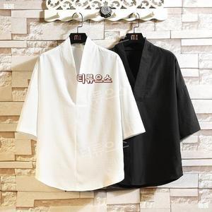 일식가운 조리복 주방복 유니폼 반팔 여름 티류으스