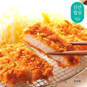 [소스 100g UP!] 탐탐 돈까스 튀겨나와 편리한 제주 통등심돈까스 등심 10개 + 감귤소