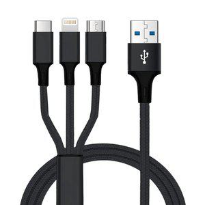 클로버나인 멀티로프 3in1 충전케이블