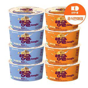 삼양 큰컵 탱글 머쉬름크림 4입 + 갈릭오일 4입