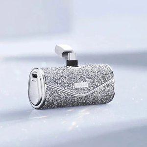 아이워크 도킹형보조배터리 선물용 C타입 휴대용 미니 5000mAh, 실버