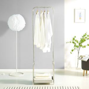 모던 트롤리 행거 1단 2단 스탠드 수납 선반 진열대 드레스룸 미니 옷장