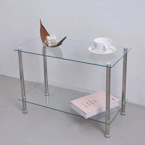 레이 모듈 수납 선반 수납장 2단 거실 유리 장식장