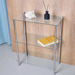 레이 모듈 수납 선반 수납장 3단 거실 유리 장식장