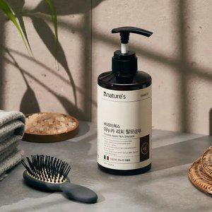 아누카리치 탈모증상완화 기능성샴푸 480ml /비오틴 검은콩추출물 판테놀 저자극샴푸