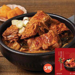 집밥장인 참이맛 40년전통 불 감자탕 레드 1.2kg x 5개 + 라면사리2개