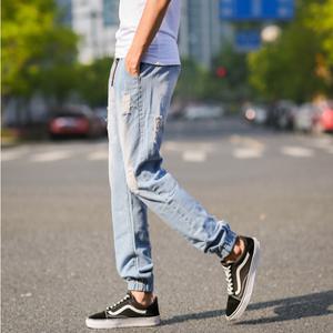 D-5 조거 밴딩 청바지