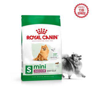 로얄캐닌 강아지사료 독 미니인도어 시니어 1.5kg+습식1+샘플1