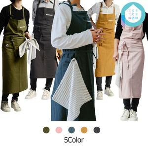 북유럽 행거 타월 여름 린넨 장금이 앞치마