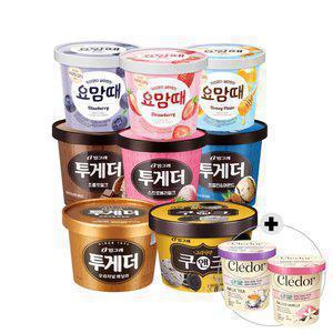 [3+2+증정1] 빙그레 투게더 요맘때 파인트 골라담기 + 클린라벨 1개증정 / 바닐라 쿠앤