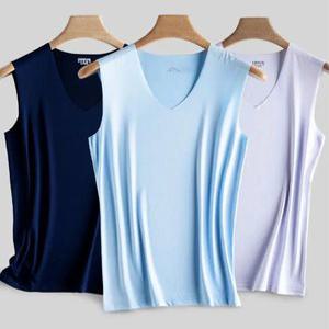 (1플러스1) 남자 민소매 나시 티 브이넥 런닝 여름 냉감 쿨링 심리스 에어리즘 이너웨