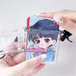 흰둥둥 담케 포용계 투명케이스 아크릴케이스 포카포장 슬리브포장 폴꾸