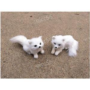 북극 인형 동물 구미호 애착 봉제 수면