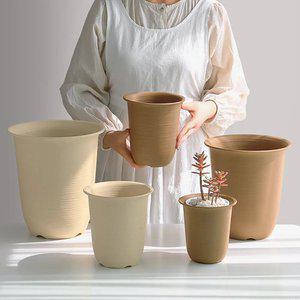 대형 플라스틱화분 베란다 텃밭 거실 인테리어 대형화분