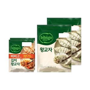 [CJ] 비비고 왕교자 1.05kg, 2개 + 비비고 김치왕교자 420g, 2입, 1개