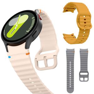 위드비 갤럭시워치7 웨이브 스트랩 실리콘재질 스포츠밴드 날개형 시계줄 40mm 44mm