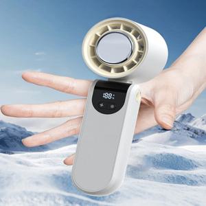 J2K 터보 휴대용 소형 선풍기 대용량 여름 시원한 넥쿨러