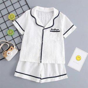 잠옷 반팔세트 남아 초등 파자마 여름 순면