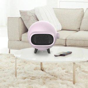 겨울 가정용 이동식 난방기 온도 조절 전기 PTC 유로파크 미니 온풍기 스토브 1495