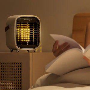 겨울 가정용 이동식 난방기 온도 조절 전기 PTC 세라믹 미니 온풍기 스토브