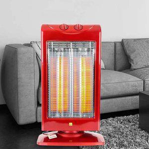 겨울 가정용 사무실 이동식 타워형 좌우 회전 2단 탄소관 히터 스토브