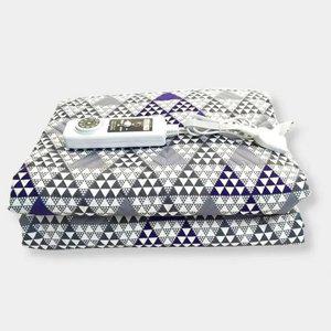 겨울 방한 국산 절전 온도 조절 전기요 전기 장판 무자계 탄소 매트 퍼플 슈퍼싱글