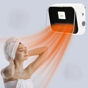 겨울 화장실 욕실 난방기 온도 조절 벽걸이형 PTC 전기 히터