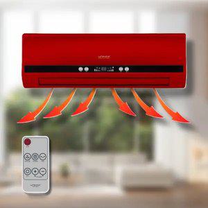 겨울 가정용 벽걸이형 난방기 온도 조절 전기 PTC 히팅 히터 리모컨 온풍기 스토브